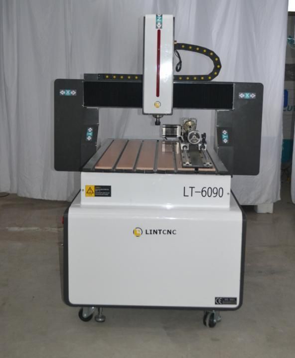 High Precision PVC Aluminum Wood Portable Mini Machine 3D Advertising 6090 9012 CNC Router for Guitar Making