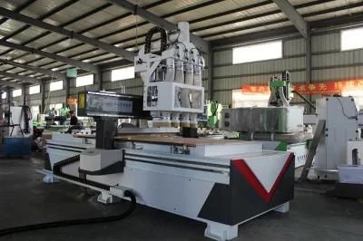 CNC Router Multi-Process Woodworking Cutting Machine Four-Process Automatic Furniture Making Wood CNC Engraving Machine