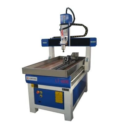 Mini 6090 CNC Advertising Router for Aluminium Brass Wood Stone