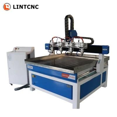 CE Standard Woodworking CNC Router Multi-Spindle Engraving Machine