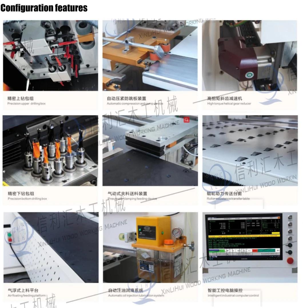 Skh-690 Six Sides Woodworking Panel CNC Drilling Machine for Sale Six Sides Multi Axile CNC Wooden Panel Drilling Machine for Cabinets