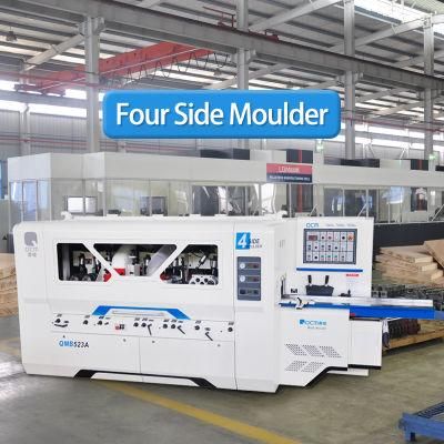 QMB523A 4 Side Wood Machine Planer Moulder Made In China Factory Manufacture Supplier Woodworking Machinery Thicknesser Wood Planer Machine