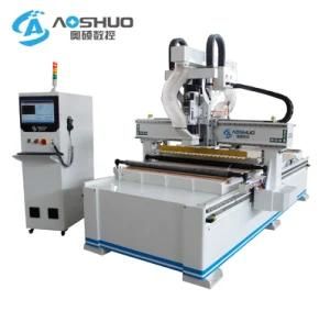 Wooden Door Design CNC Cutting Machine and 3 Axis Atc Wood Carving Router for Solid Wood Furniture