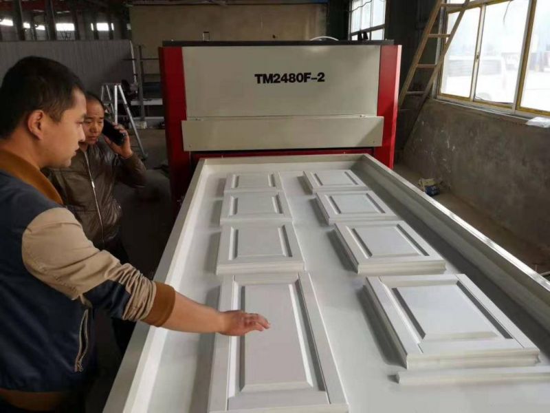Hot PVC Roofing Membrane 3D Vacuum Press Machine for Woodworking
