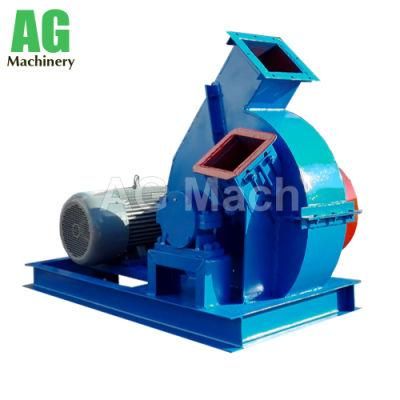 China Electric Motor Driving Disc Wood Chips Making Machine