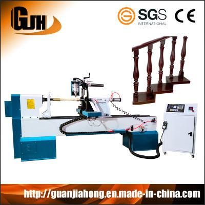 Engraving Machine for Flat Carving and Round Carving, CNC Wood Lathe