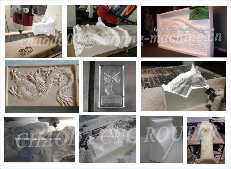 5 Axis Foam Mold Making Wood Working CNC Router