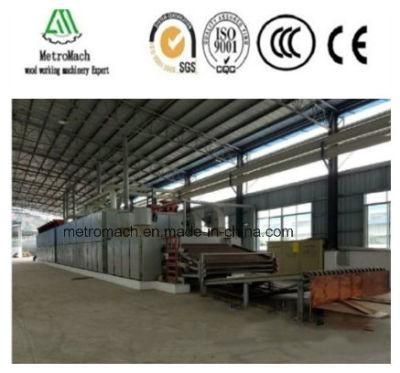 Wood Veneer PLC Control Roller Conveyor Dryer Machine