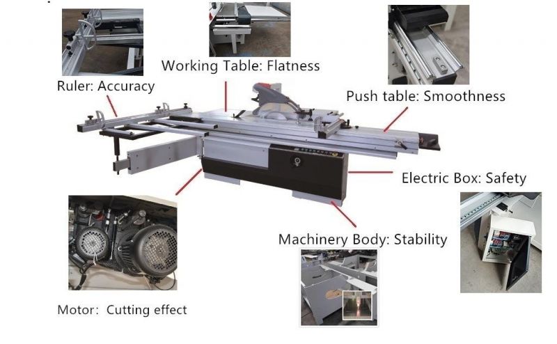 Woodworking Sliding Table Saw Vritical Panel Saw