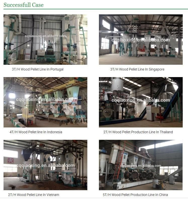 1t/H Capacity Ring Die Biomass Wood Pellet Mill Biomass Pelletizing Machine