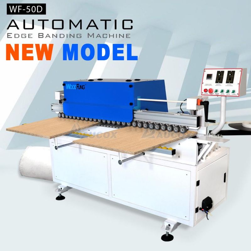 Woodworking Machinery Manual PVC Edge Banding Machine for MDF Edge Bander Trimming Machine Mini Automatic