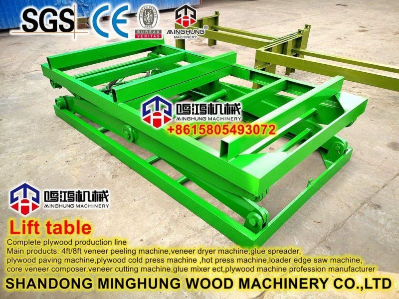 Scissor Lift Table for Woodworking Plywood