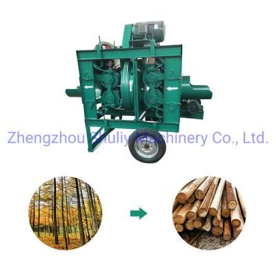 Vertical Wood Debarker Wood Peeler