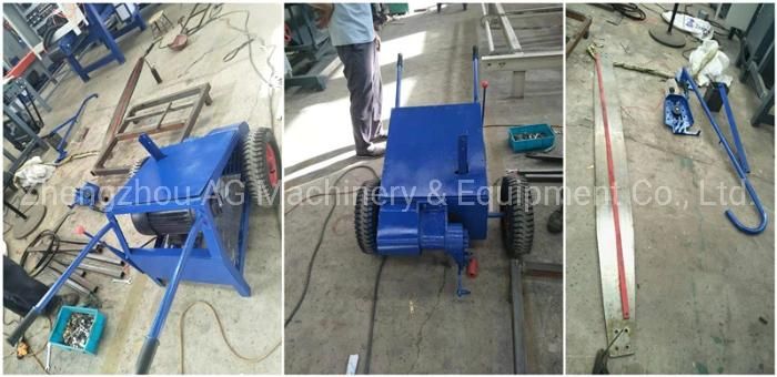 Small Wood Log Sawing Machine Portable Wood Cutter Slasher Machine