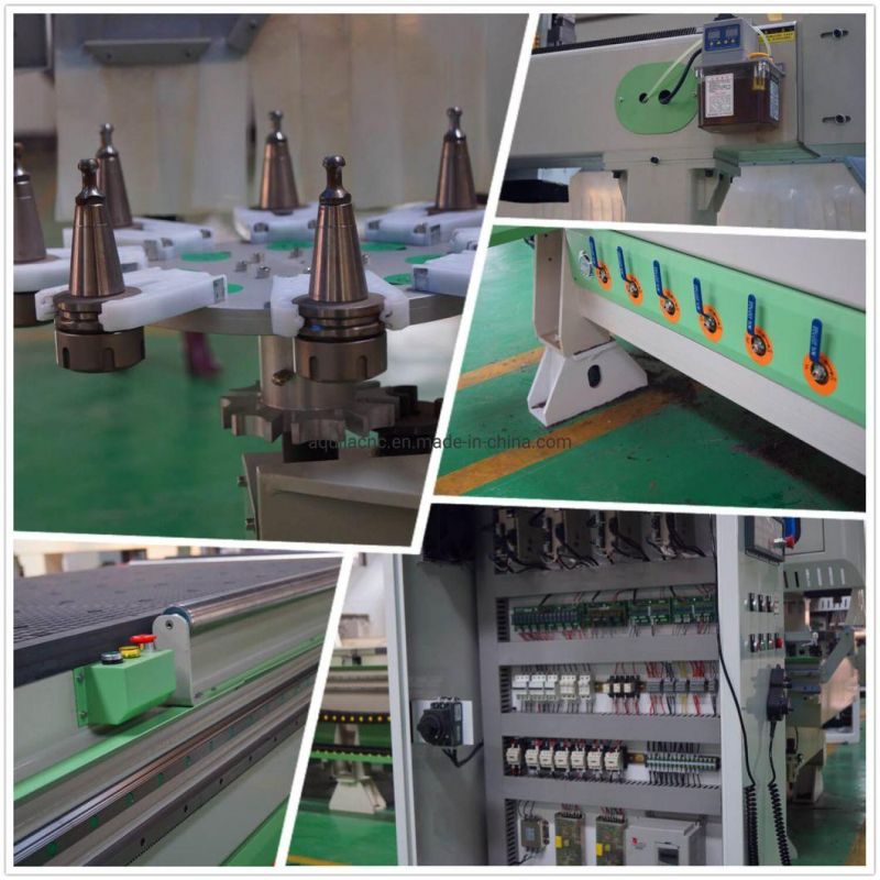 S300-D Double Working Table CNC Machine Center for Cutting, Routing, Drilling, Chamfering, and Engraving