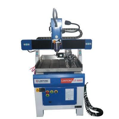 4 Axis 6060 6090 6012 Desktop CNC Router Machine Mini Wood Machine Price Woodworking Milling 6090 3axis CNC Router