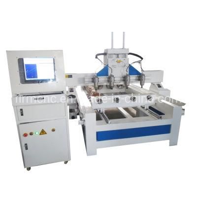 Hot Sale 4 Spindles 4 Rotary Axis 3D CNC Router Wood Engraving Carving Machine