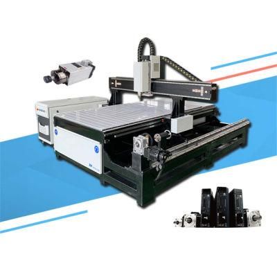 Best 4axis Mould CNC Router with CNC Wood Router 1325 with Rotary