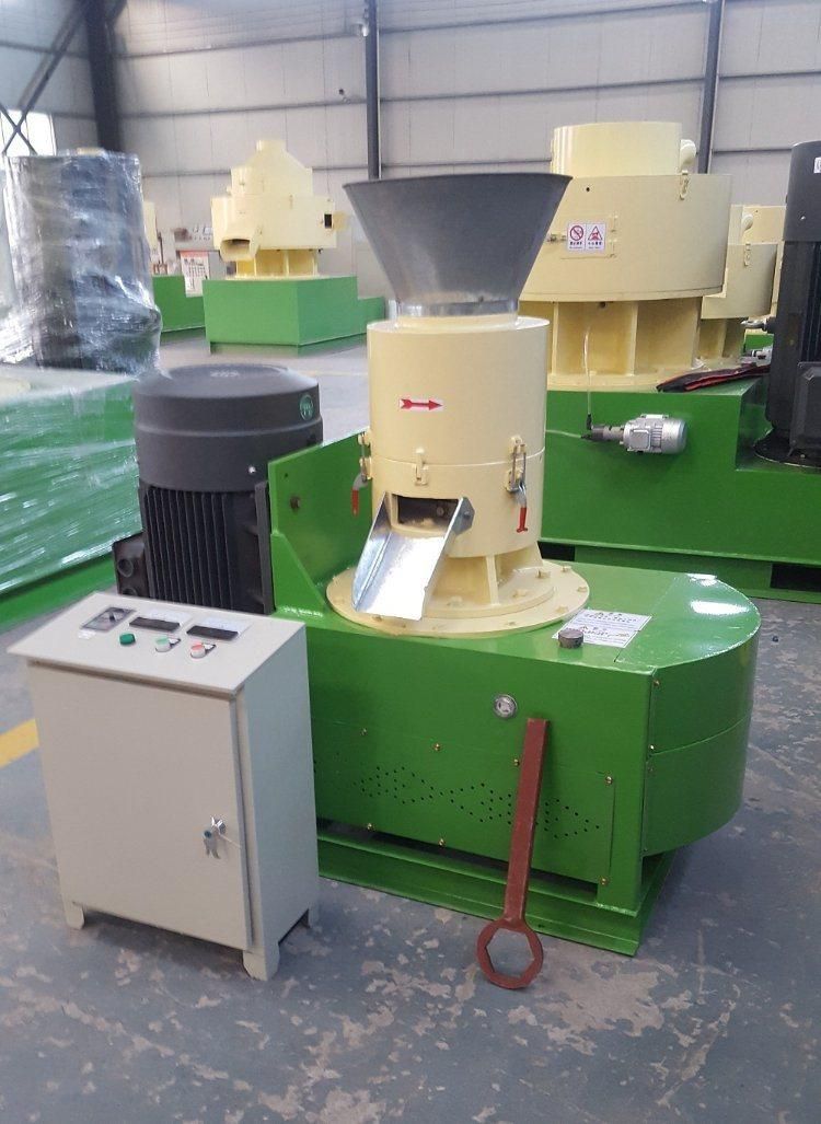 Flat Die Wood Pellet Mill Wood Pellet Making Machine with CE