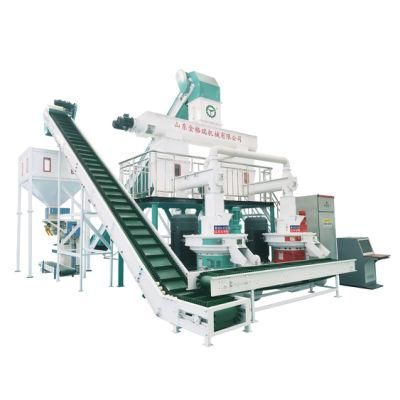 High Capacity Biomass Wood Sawdust Pellet Production Line