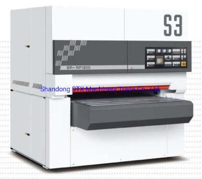 Automatic Loading and Unloading CNC Wide Belt Sander Machine with Conveyor System