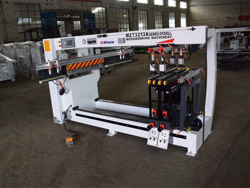 Mz73213A Kitchen Cabinet Furniture Three Rows Wood Drilling Machine Multiple Boring Machine