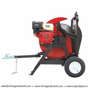 Horizontal Electric Start Petrol Wood Saw