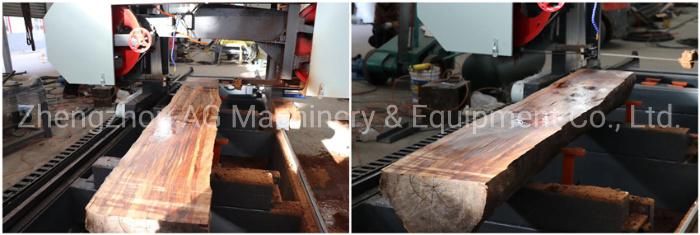 China High Quality Industrial Wood Cutting Horizontal Band Sawmill