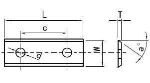 Carbide Cutter Tip for Wood Lathe Turning Tools with Good Quality