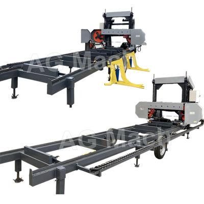 Wood Cutting Band Saw Sawmill Portable Horizontal Band Sawmills for Sale