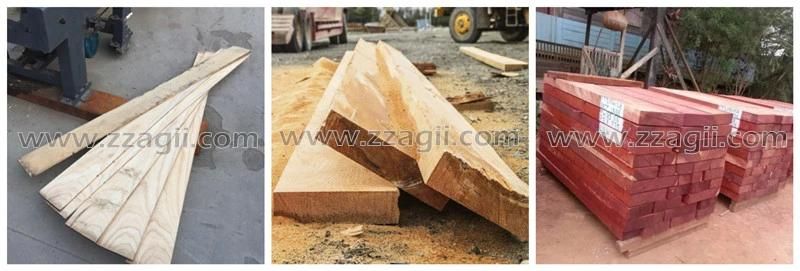 Wood Logs Cutting Saw Machine Mobile Bandsaw Sawmill