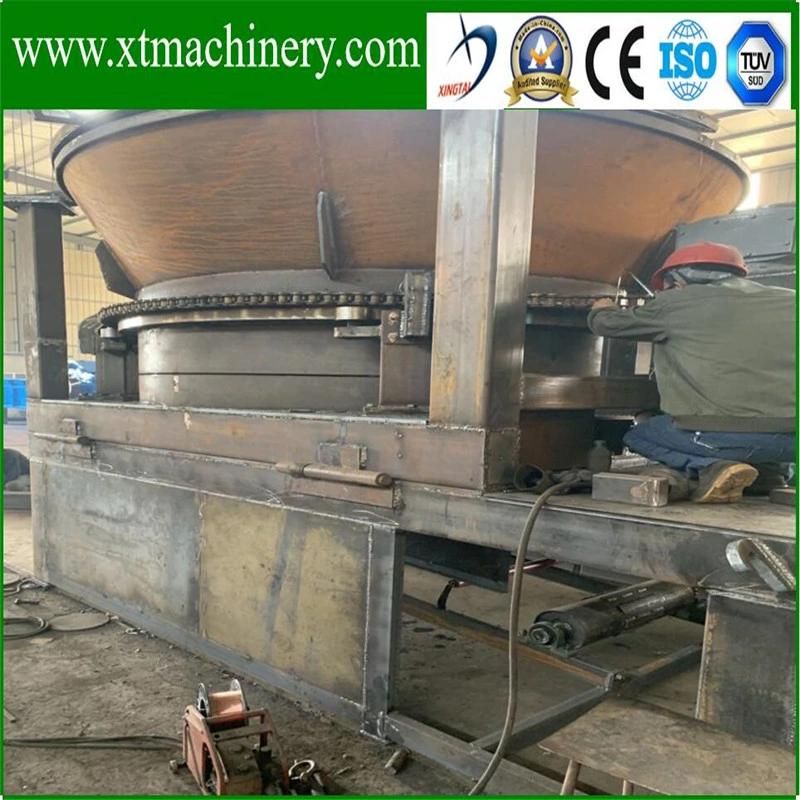 17ton Machine Weight, Steady Continuously Working Performance Log Root Cutter