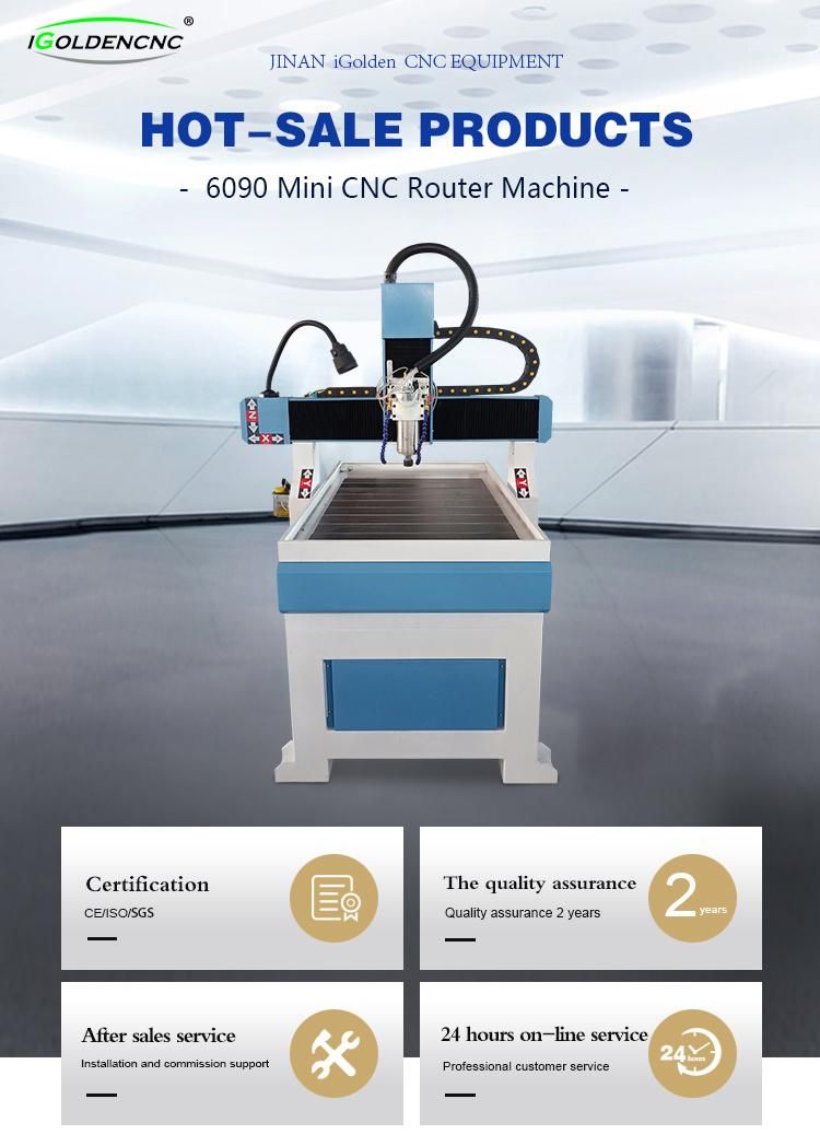 Desktop CNC Router 6090 Engraving Machine