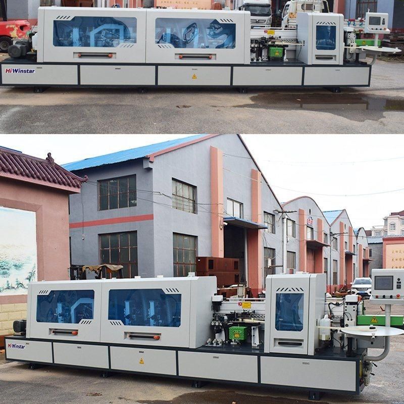 Woodworking Wood Board Melamine China Auto Edge Banding Machine with Corner Rounding