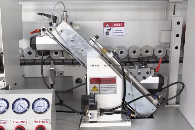 Woodworking Automatic Double Trimming Plywood Edge Banding Machine