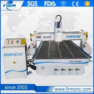 China 3 Aixs Wood Engraving and Carving 1325 CNC Router