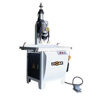ZICAR vertical single head hinge hole drill machine with high precision
