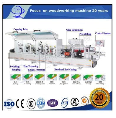 Top Grade Woodworking End Corner Rounding Sealing Machine/ Sealing Tape Making Machine/ Particle Board PUR Edge Banding Machine for Door