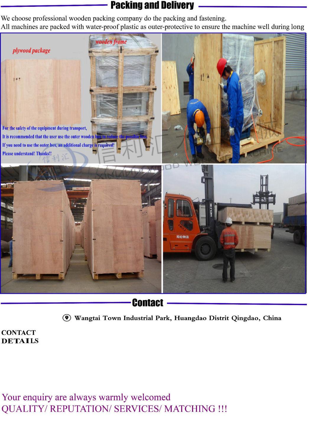 Double Sides Wood Composer Wood Board Woodworking Machine/ Hydraulic Clamp Carrier Composer/ Wood Felt-Board Machinery