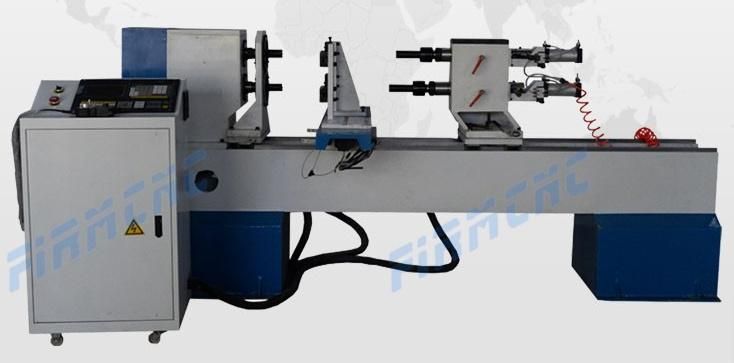 Compatible with Various CAD/Cam Softwares Wood Turning Lathe Machine Wood Working