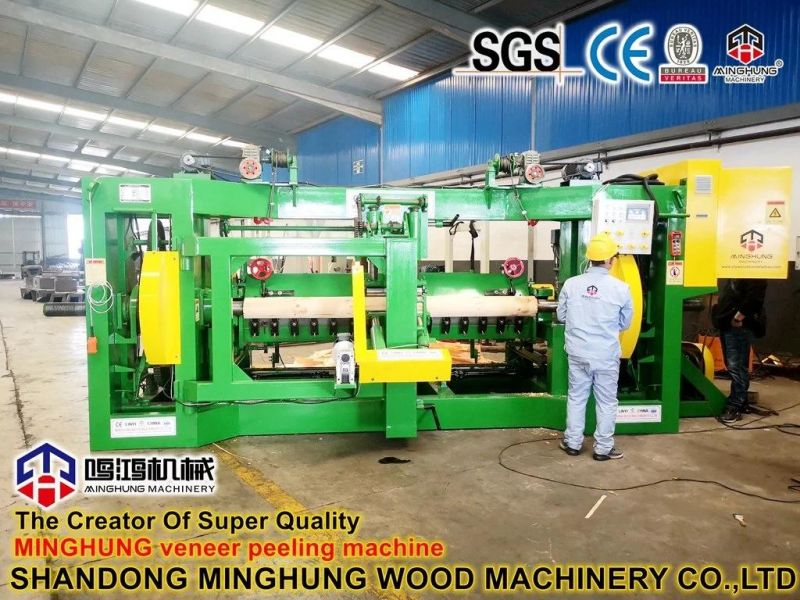 Woodworking Plywood Veneer Making Peeling Machine