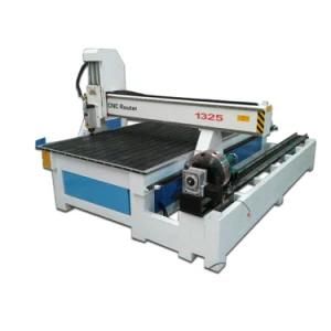 3D Wood Aluminium Processing 4 Axis Rotary 1325 CNC Router