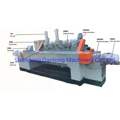 Gtco Rotary Cut Plywood Core Veneer Peeling Machine