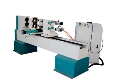 Ca-2016 Double Axis and Four Blades Multi-Functional CNC Wood Lathe Holes Drilling Machine
