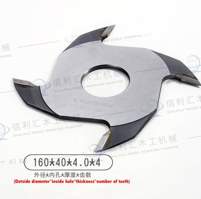 Tct Fixed Finger Jointer Cutter Carbide Alloy Steel Jointer Cutter Knives / 250 Dia Brazed Carbide Finger Joint Cutter 3.8*250-6t (11mm)