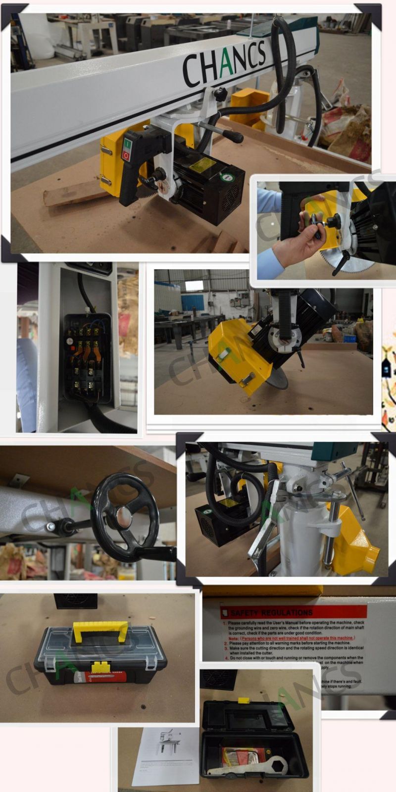 Radial Arm Saw Is Used to Cut Wood and Plastic