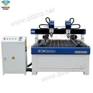 Rotary Axis CNC Carving Machine with Ncstudio Control Controller Qd-1212r2