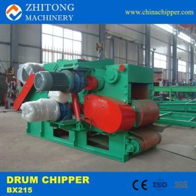 Bx215 Wood Cutting Machine 5-8 Tons/H Drum Wood Chipper