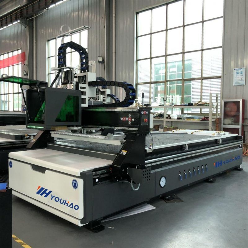Auto Loader and Unloader Device 1228 Wood CNC Nesting Router
