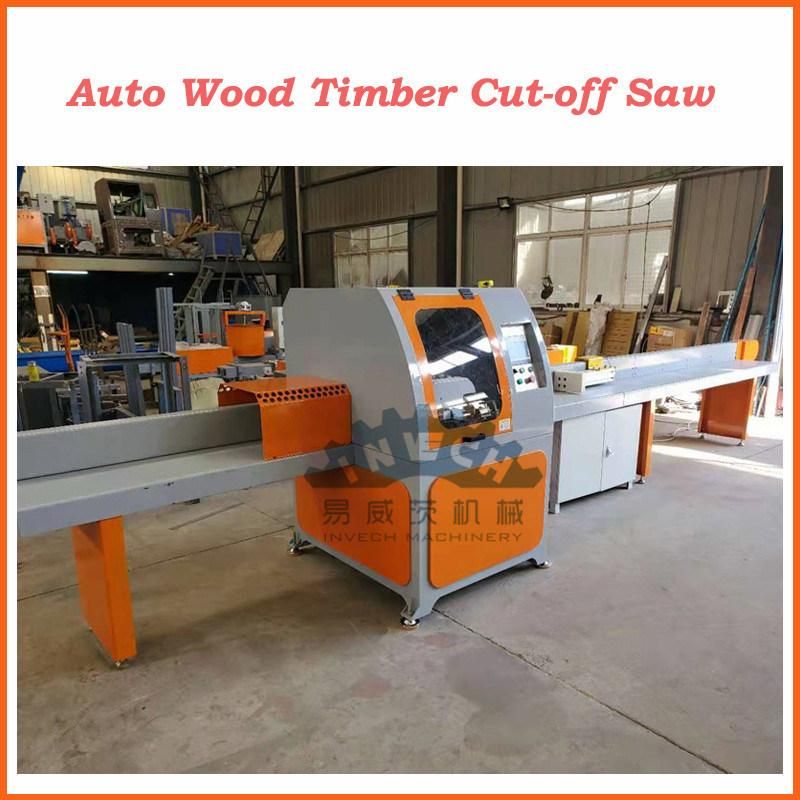 Automatic Wood Stringer Cross Cut Saw with PLC Control